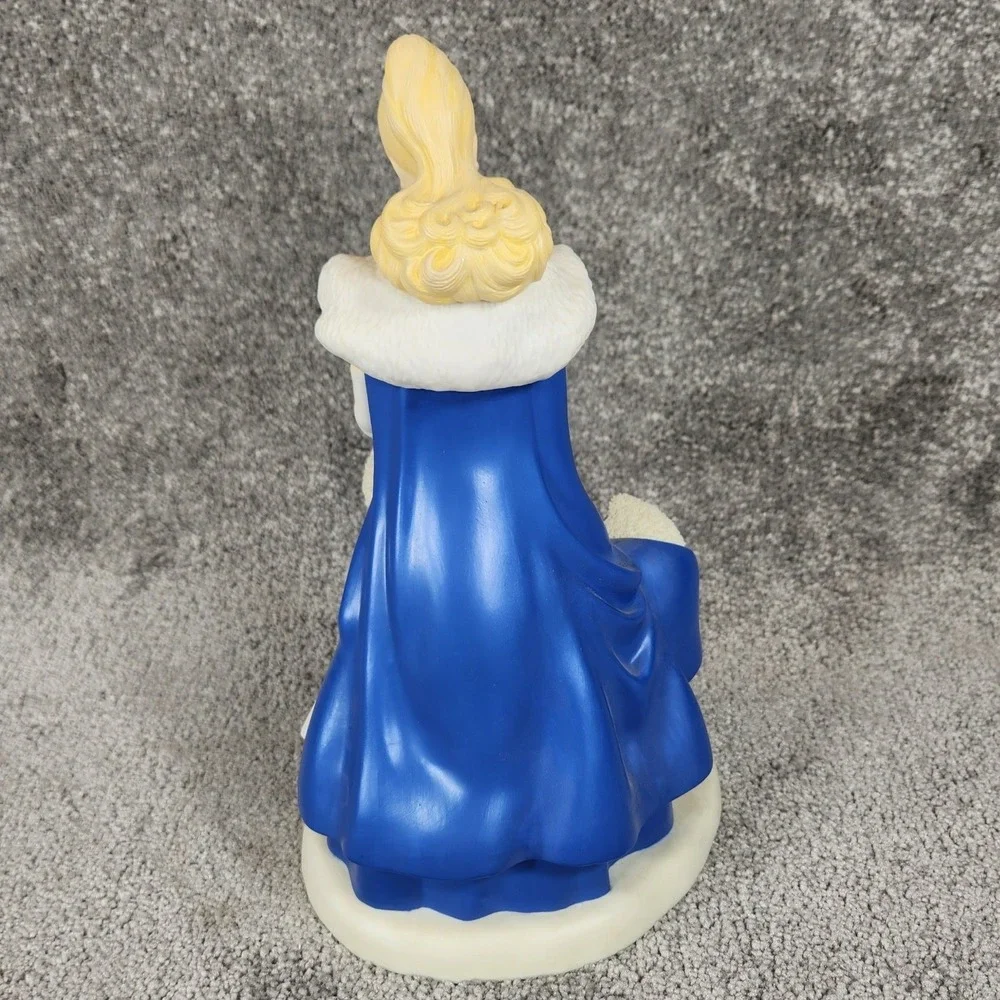 Department‎ 56 Snowbabies Barbie Figurine Blue Under the Midnight Moon 2000